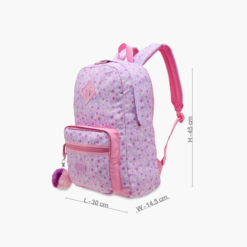 Sensazioni Floral Print Backpack for Girls